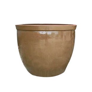 睡莲荷花缸粗陶家用老式厨房酱缸腌菜缸水缸养鱼庭院户外造景花盆