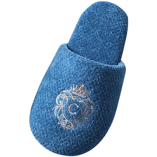 康尔馨五星级酒店拖鞋家用可水洗家居室内情侣棉拖鞋女防滑静音