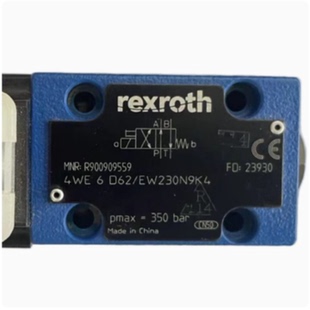 议价Rexroth力士乐电磁换向阀 R900909559 4WE6D6X/EW230N9K4 4WE