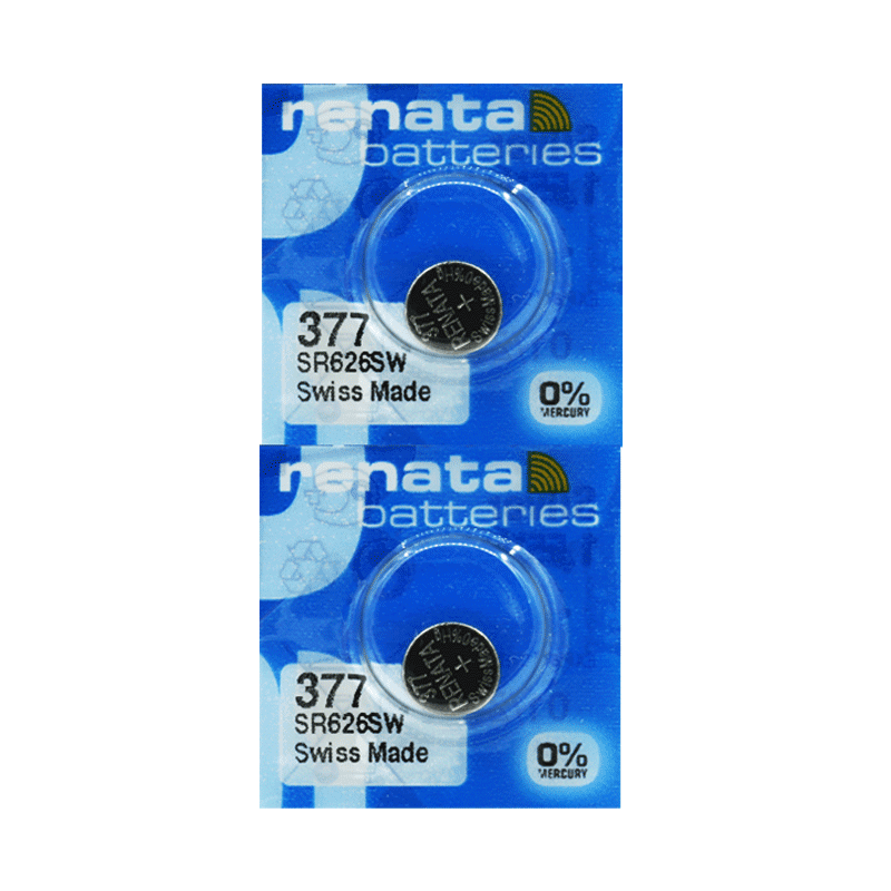 RENATA瑞士SR626SW手表电池LR626/377a适用斯沃琪原装天梭lolarose聚利时迪士尼卡西欧斐乐COA