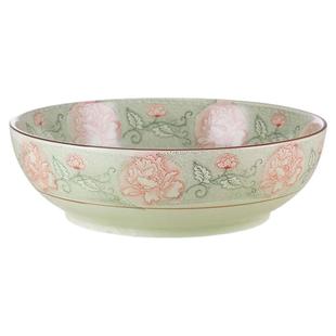 陶瓷和面盆不沾面揉面盆酸菜鱼专用碗大号家用发面盆水煮牛肉汤盆