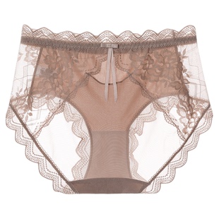 绮贝缇蕾丝内裤女收腹无痕大码女士性感胖mm纯棉7A抗菌裆2025新款