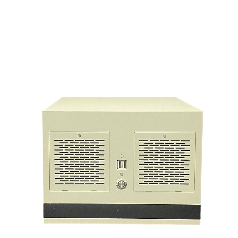 4槽壁挂式机箱多串口PC大电源matx主板挂墙工控电脑计算机服务器