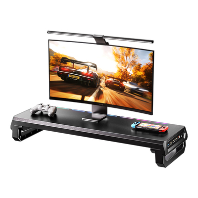 多功能USB电脑显示器增高架桌面