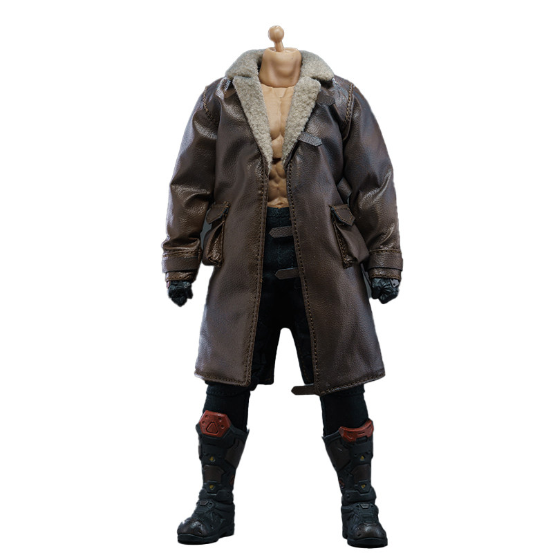 1/12 北冥8分6寸壮素体GW ml vtoys mafxe贝恩有内里毛领长皮衣