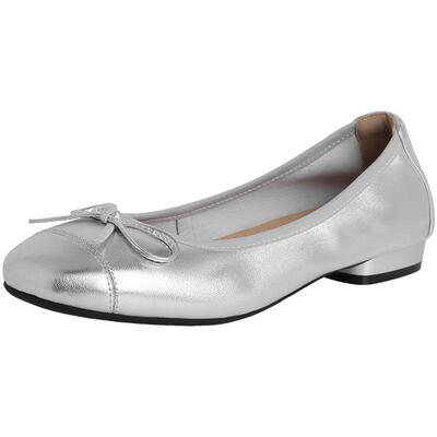 百丽芭蕾风玛丽珍女鞋秋