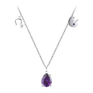 MODIANs925纯银天秤座锁骨链女小众设计感轻奢百搭时尚个性银饰品