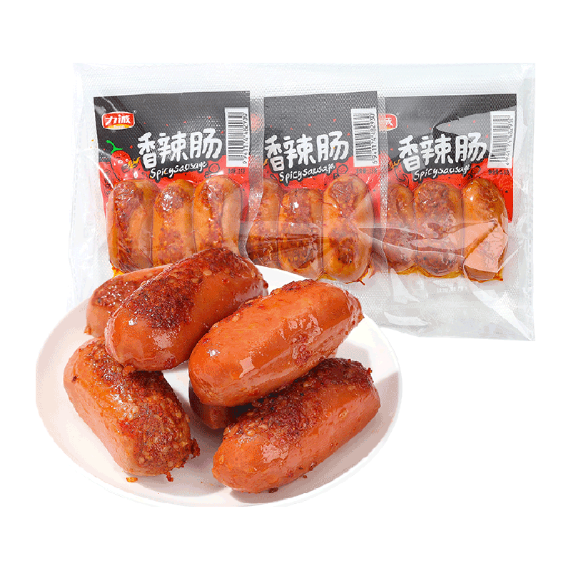 力诚香辣香脆火腿肠
