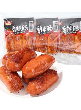 力诚香辣香脆鸡肉肠115g*3