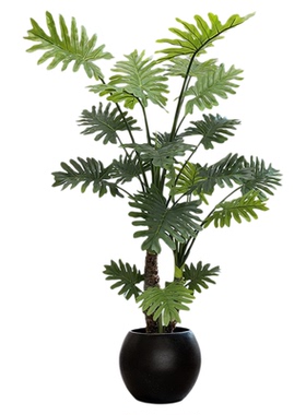 直播间绿植背景装饰摆件仿真绿植