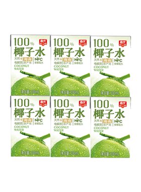 春光食品海南特产100%椰子水NFC椰青果汁运动健身电解质饮料