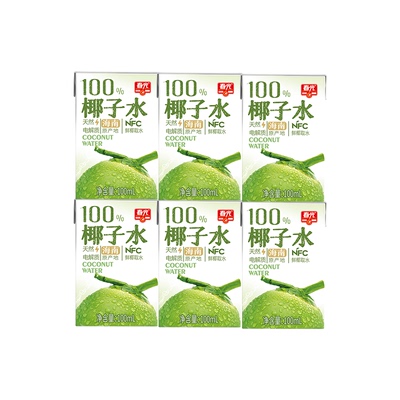 春光食品海南特产100%椰子水NFC椰青果汁运动健身电解质饮料