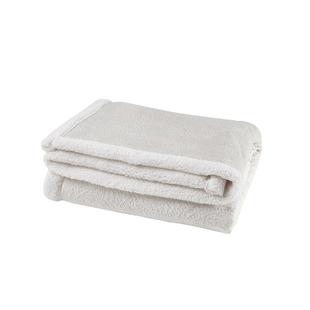 HarborHouse双面轧花午睡沙发盖毯法兰绒办公室双面航司披毯礼物