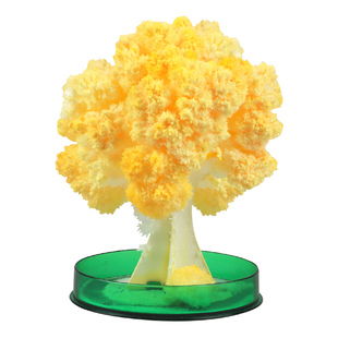 纸树开花浇水圣诞树七彩魔法生长结晶樱花树儿童神奇创意玩具礼物