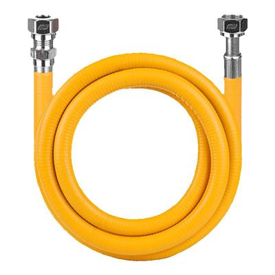 4分上海恒通3分管燃气管家用不锈钢防爆液化煤气灶天然气波纹软管