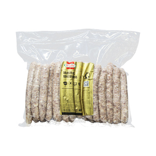 荷美尔德式纽伦堡风味香肠1kg 天然动物肠衣不油腻早餐肠烧烤肠