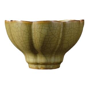 茶杯哥窑主人杯家用陶瓷杯单杯茶盏个人专用品茗杯高档茶具泉德堂