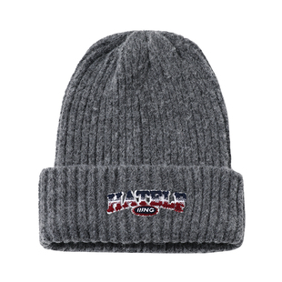 毛线帽子女秋冬季超大版型显脸小宽松加厚大头围保暖针织帽堆堆帽