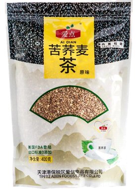 苦荞茶原味型可反复冲泡袋装爱点