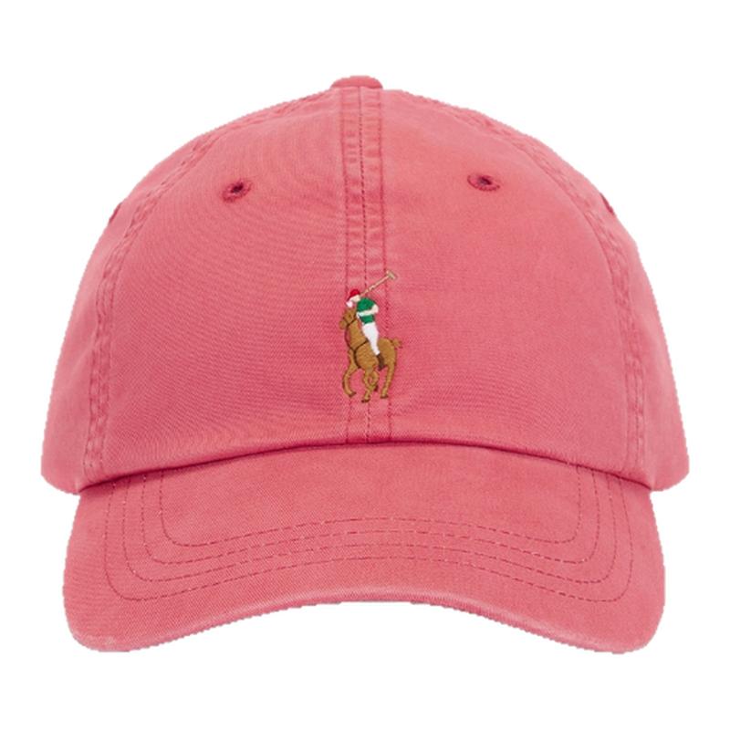 Polo Ralph Lauren粉色水洗小马刺绣休闲棒球帽夏礼物REVOLVE