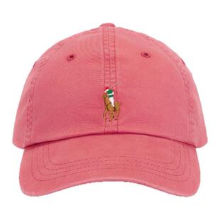 Polo Ralph Lauren粉色水洗小马刺绣休闲棒球帽夏礼物REVOLVE