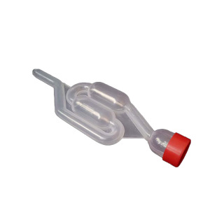 2件包邮 自酿红酒发酵桶单向水封阀 自动排气阀带盖密封发酵