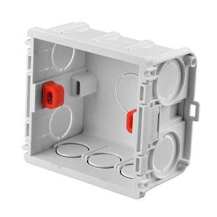 86型通用暗装开关盒家用开关插座底盒暗盒 阻燃暗线接线盒布线盒