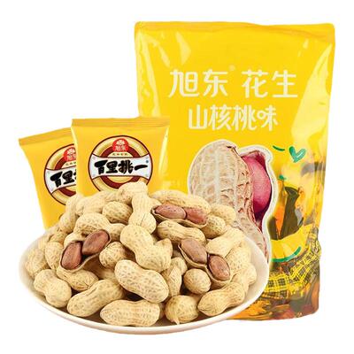 旭东百里挑一山核桃味花生带壳