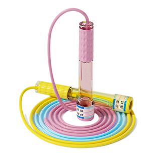 跳绳儿童小学生专用一年级幼儿园竞速中考考试双轴承绳子沙专业式