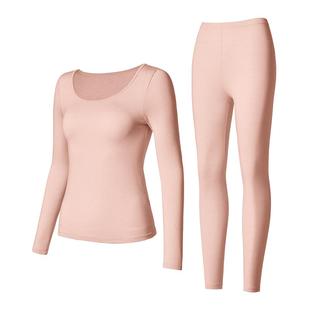 新一步【7A抗菌】纯棉保暖内衣女薄冬打底衫秋衣秋裤情侣棉毛衫男