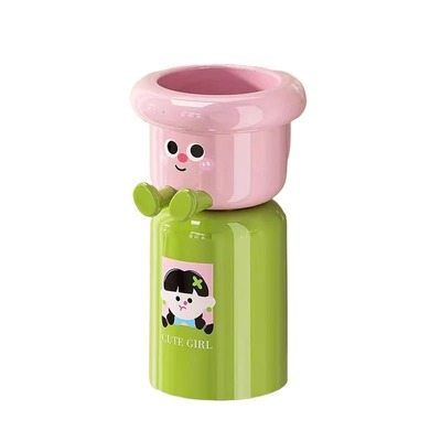 漱口杯牙刷置物架磁吸刷牙洗漱口杯子免打孔杯学生刷牙杯卫生间