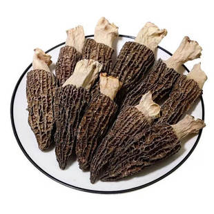 商用批发羊肚菌干菌菇干货羊肚菇破损破片碎片500g煲汤食材菌羊肚