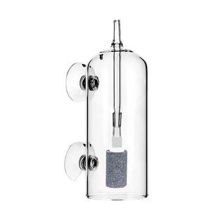 水草缸增氧器防水沫飞溅罩鱼缸水晶玻璃溶氧器罩气石增氧防水溅罩