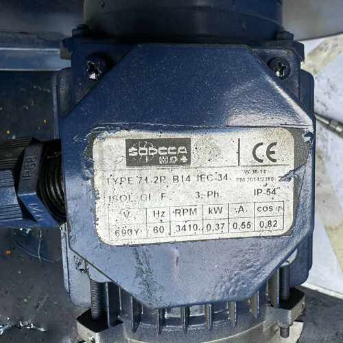 【议价-可维修】西班牙 SODECA 索德卡 风机 额定电压690 V 额 全