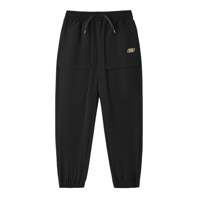 Skechers斯凯奇男童舒适休闲长裤春秋童装儿童休闲运动束脚裤子