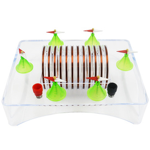 通电螺线管实验器演示器右手螺旋定则螺线管磁场演示装置教学仪器