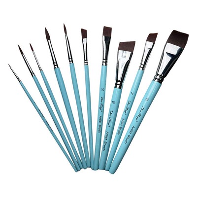 儿童面部彩绘专用画笔排刷勾线笔