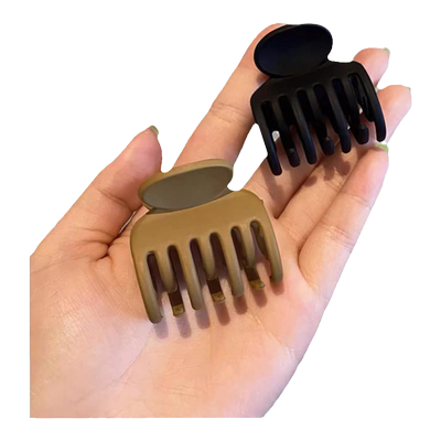 赞可高马尾抓夹亚克力半扎发发抓