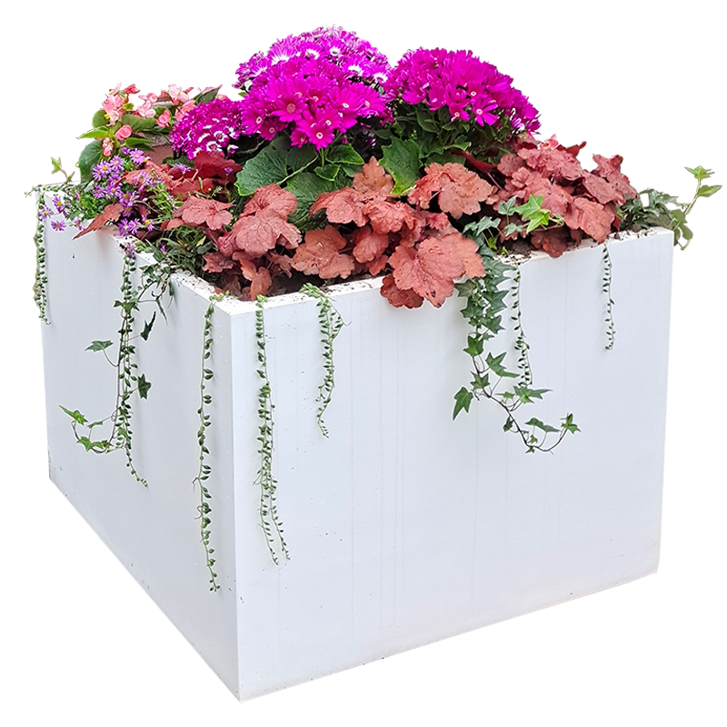 户外长方形花箱庭院阳台组合花盆