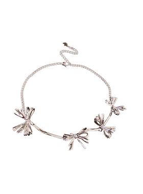 女锁骨链颈链蝴蝶结项链