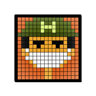 蓝牙自定义led电竞桌面摆件相框DIY创意壁挂像素屏氛围灯卧室时钟