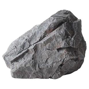 仿真灰色大石头PU悬挂摆件绿植造景观服装店橱窗装饰雕塑泡沫假山