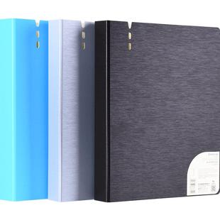 加厚四孔活页夹a4打孔文件夹办公用品档案资料夹11孔文件袋透明学生海报绘画画作品荣誉证书表扬信奖状收集册