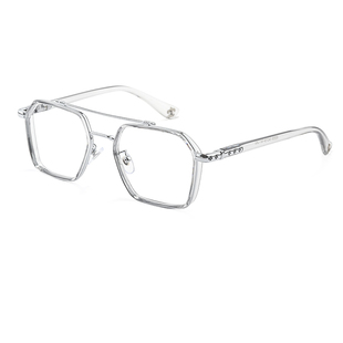 眼镜近视男款双梁飞行员眼镜框镜架男可配镜片近视变色tr90眼镜架