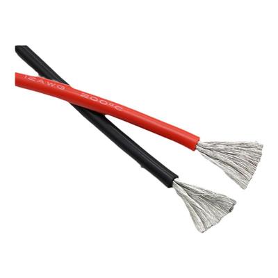 耐高温特软硅胶线0.08mm铜丝