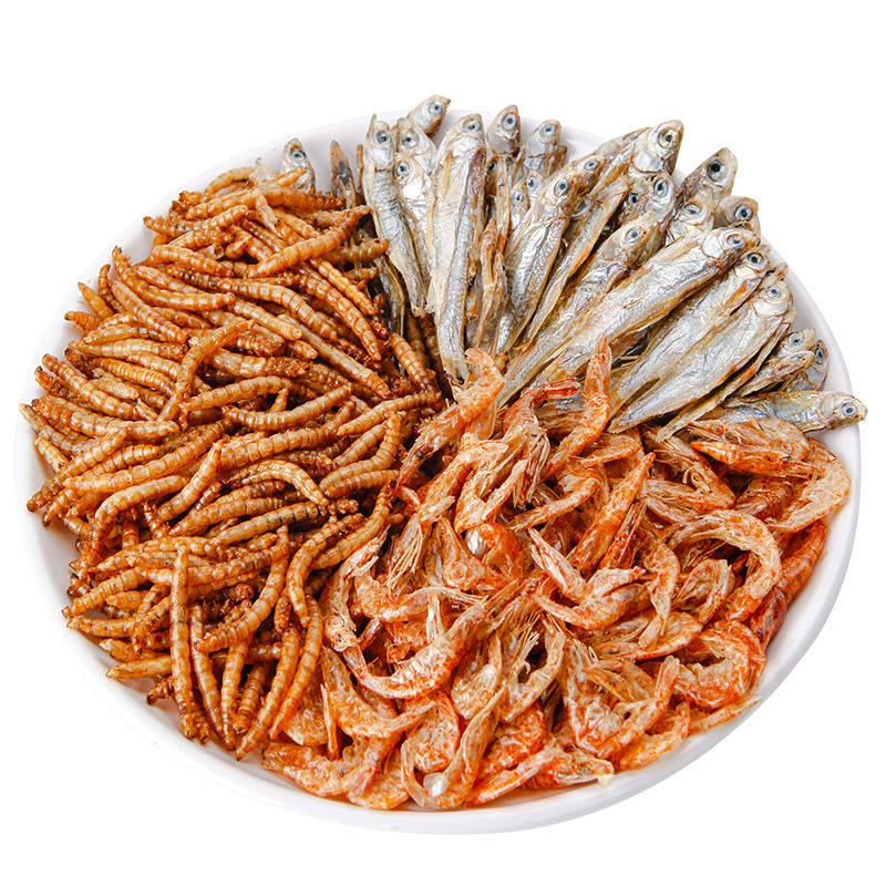 龟粮乌龟饲料淡水虾干小鱼干面包虫巴西龟草龟虾皮鳄龟专用粮食物