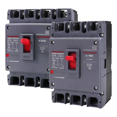 德力西三相四线塑壳断路器CDM3S