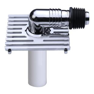 潜水艇洗衣机下水管地漏接头方型盖板专用排水管道二合一防溢水反