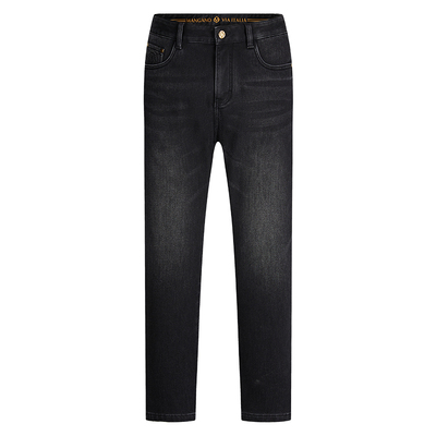 曼加龙春秋新款时尚男士牛仔裤