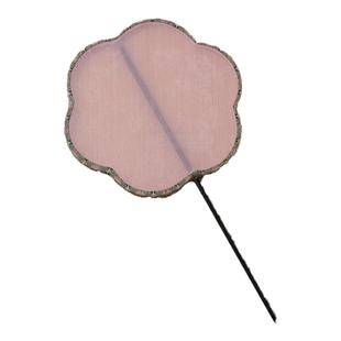 蝴蝶扇子异形团扇仿花罗汉服中国风古典舞蹈摄影古风长柄宫扇夏季